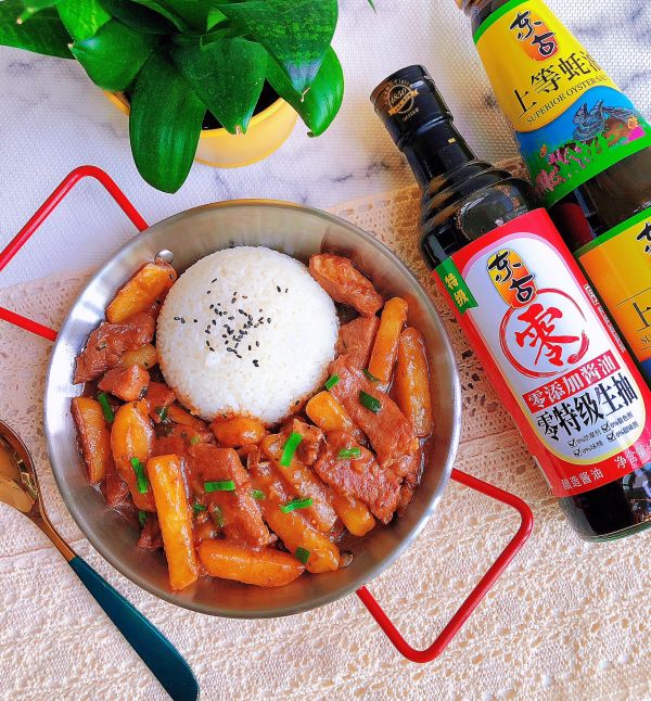 红烧土豆猪柳盖饭