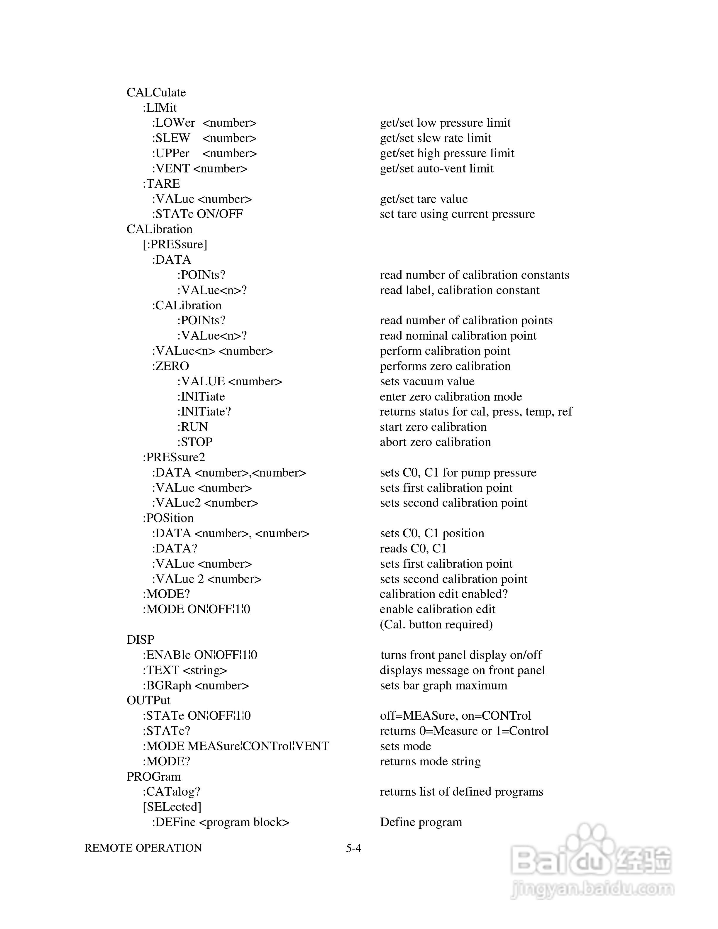 GE 数字压力控制器7615型用户手册:[4]