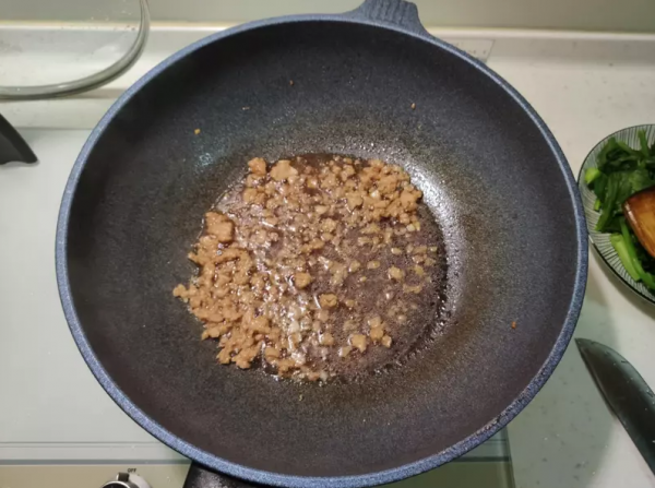 芥蓝酱烧素猪肉