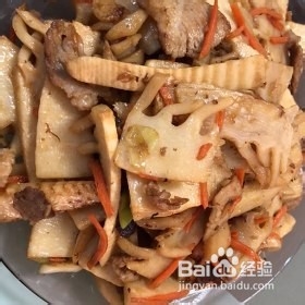 怎么做冬笋炒肉的攻略/步骤