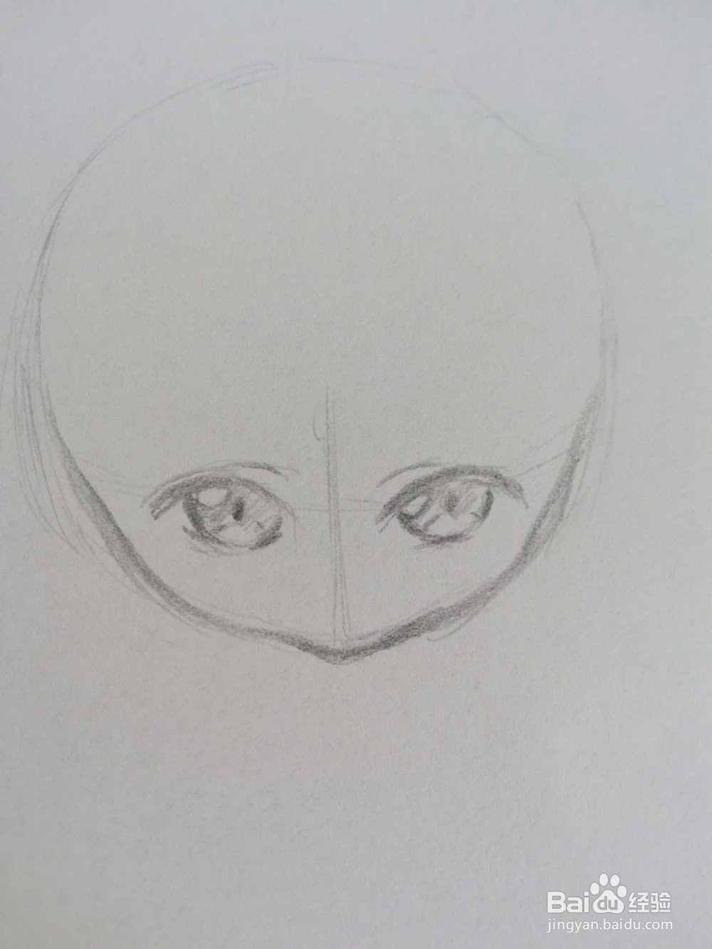 生闷气的漫画人物头部画法