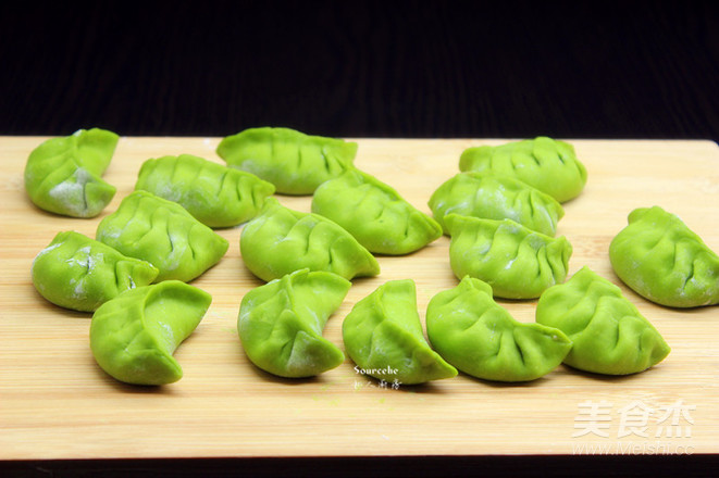 菠菜饺子的做法