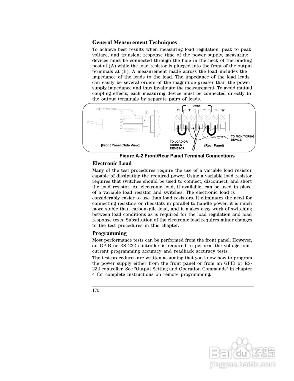 E3645A型80W电源供应器操作手册:[18]