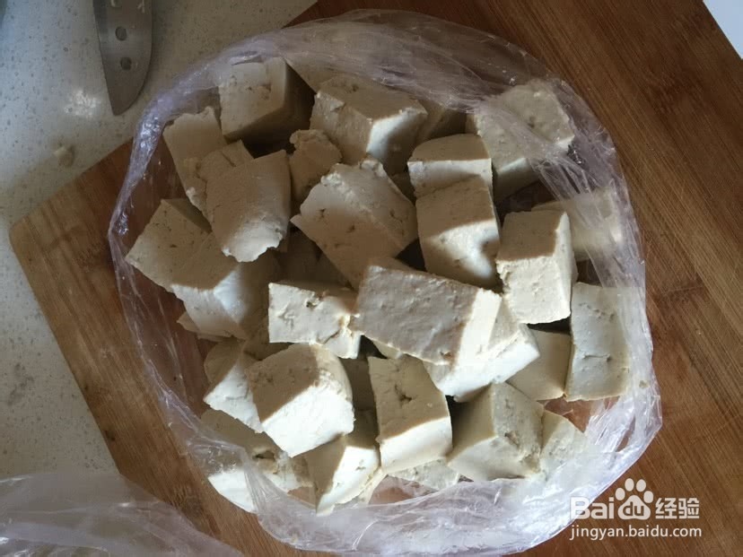 怎么用冰箱制作冻豆腐