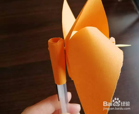 小学手工作业制作-风车笔帽