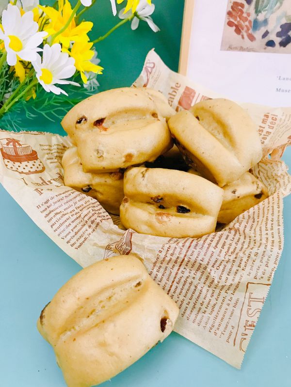 葡萄干荞麦馒头