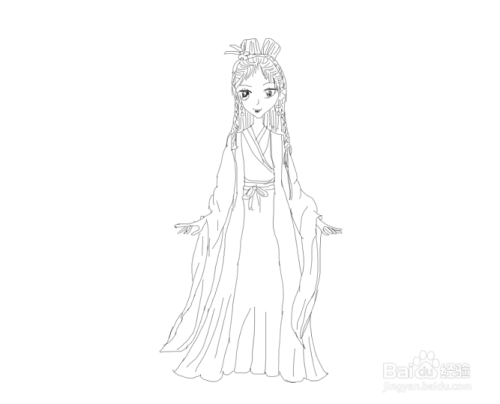 白蛇传小青简笔画