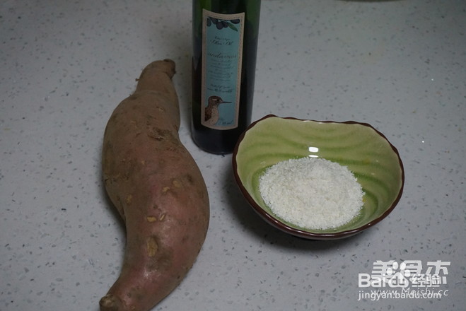 椰香红薯条的做法