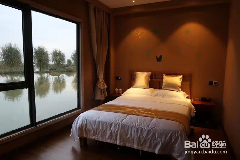 浪漫的高邮湖船屋民宿