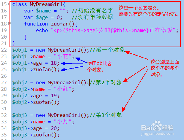 PHP面向对象基本概念