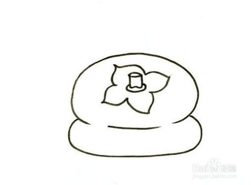 柿子怎么画,看起来好吃