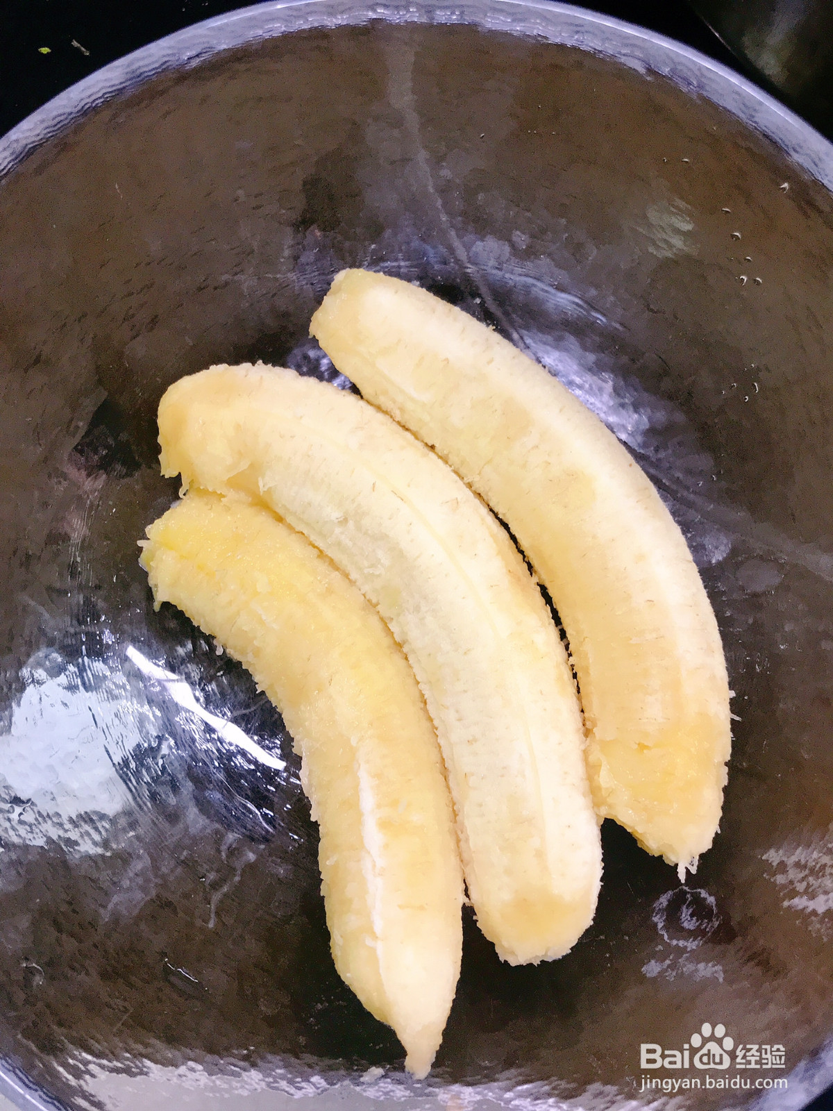 玉米面香蕉磅蛋糕的做法