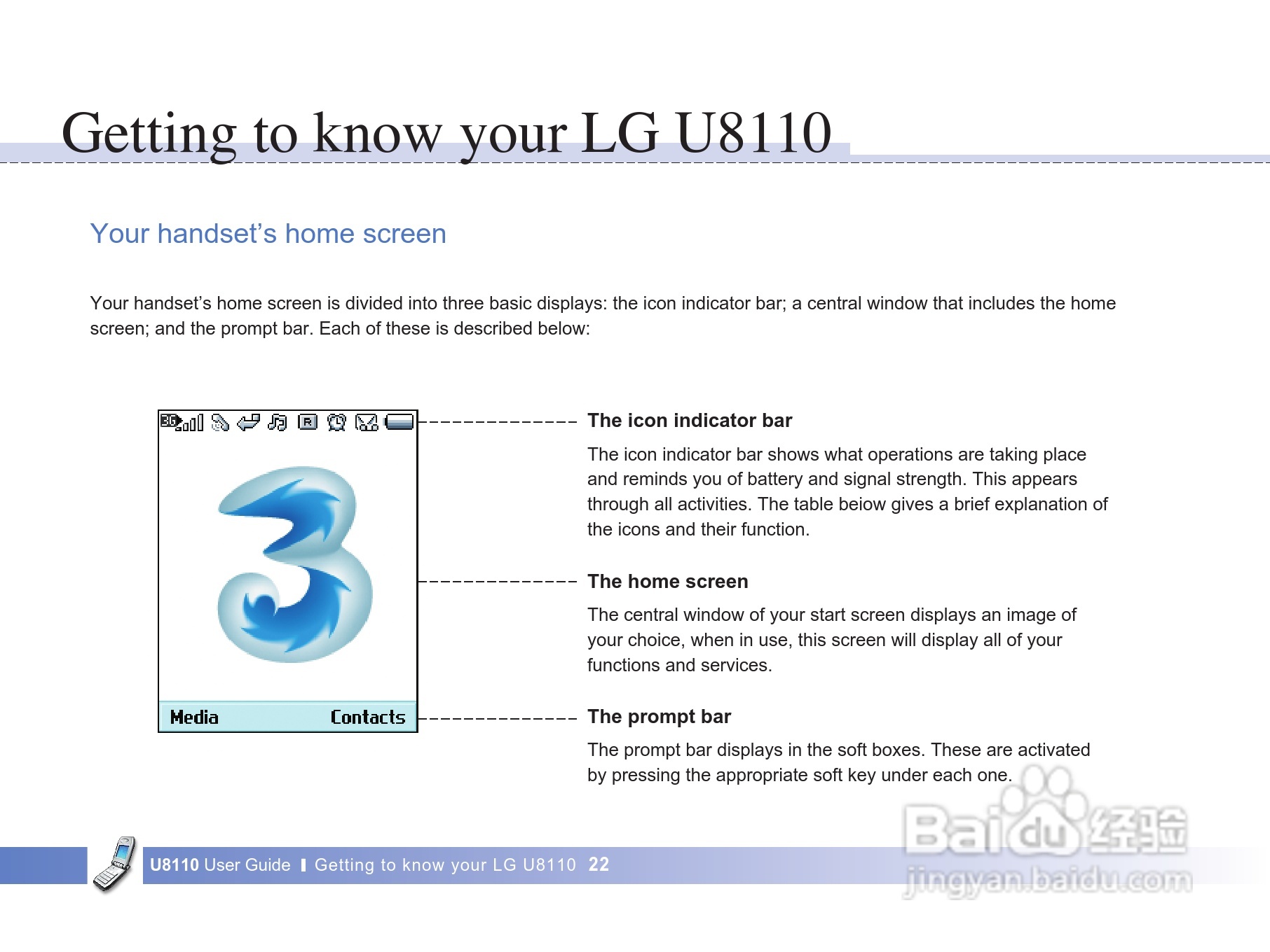 LG U8110手机使用说明书:[3]