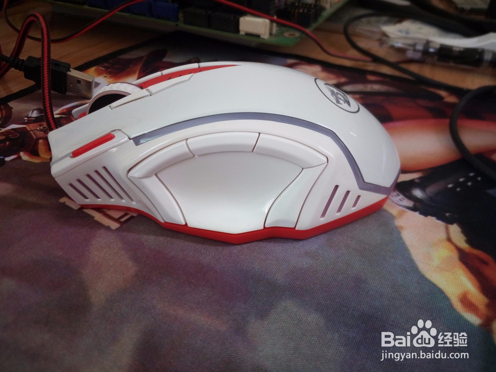 E元素红龙轮回鼠标开箱晒物