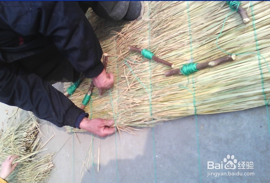 怎样纺织草席