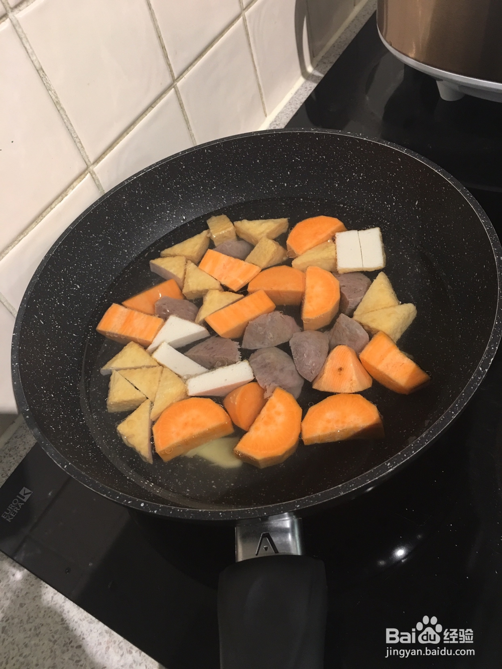 挑战自制力的粤菜肉丸番薯芥菜