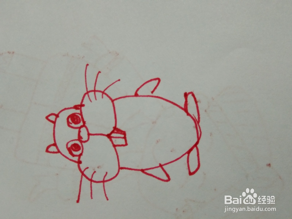 如何画简笔画小松鼠?