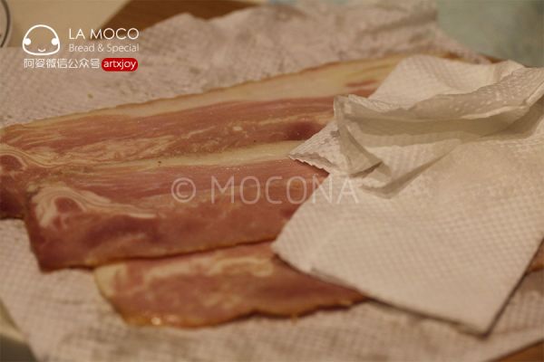 培根橄榄高纤面包
