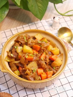巨好吃的黑椒土豆肥牛饭怎么做