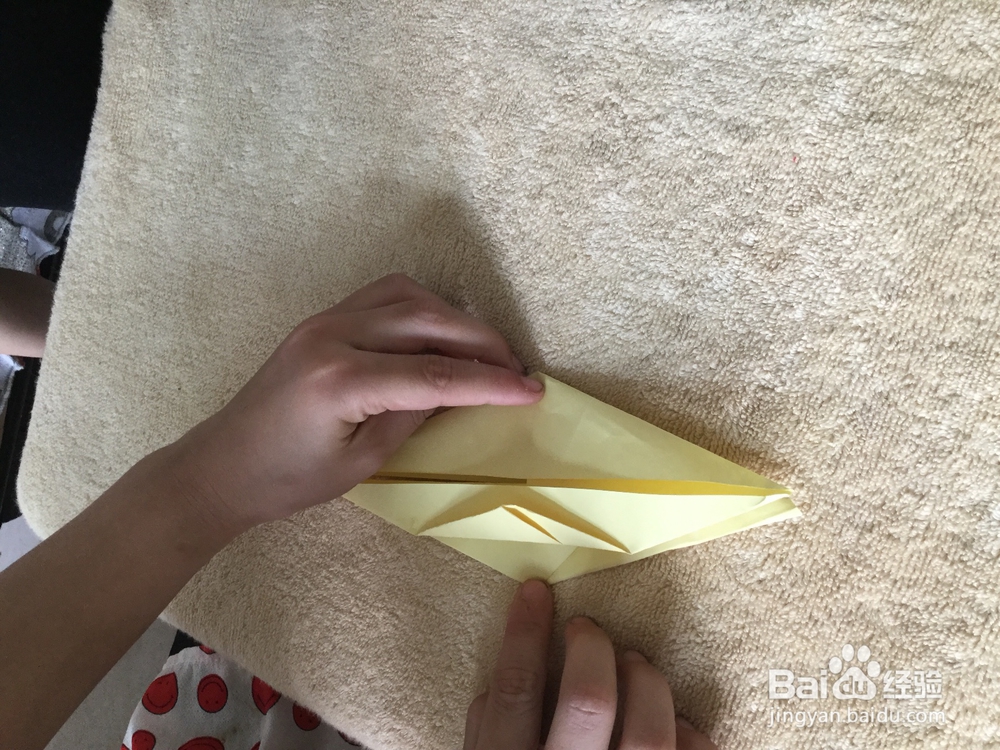手工折纸怎么折出千纸鹤