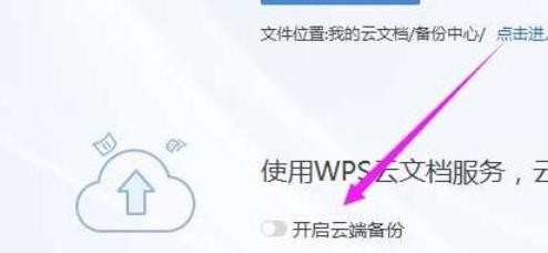 wps 校园版如何开启云端备份