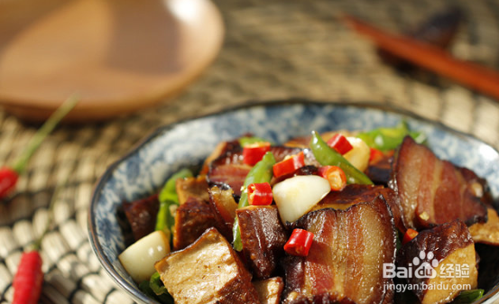 腊肉炒香干的做法步骤