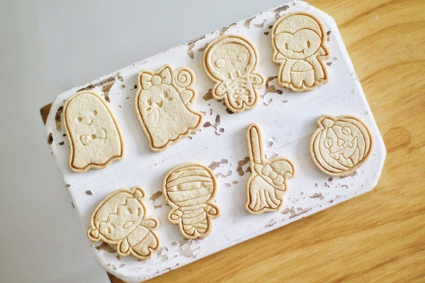 万圣节翻糖饼干底