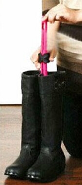 靴子放鞋柜起皱怎么办