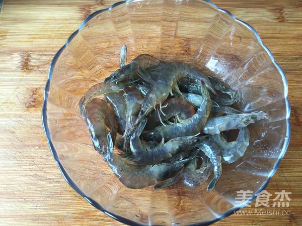 迷迭香柠檬烤虾