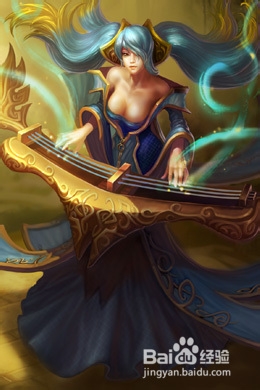 LOL琴瑟仙女​索娜