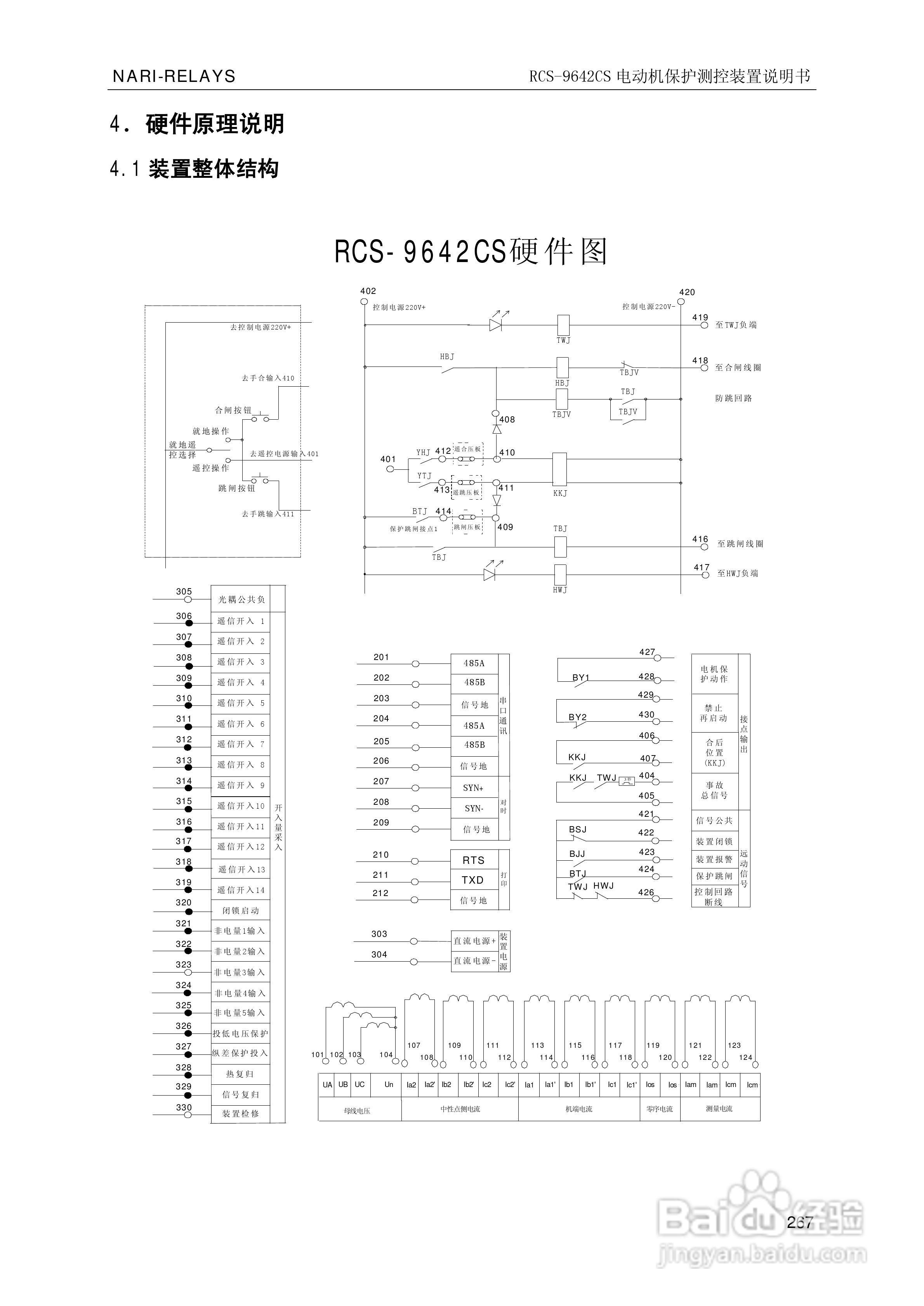 南瑞继保RCS-9681CS变压器后备保护测控装置说明书:[28]