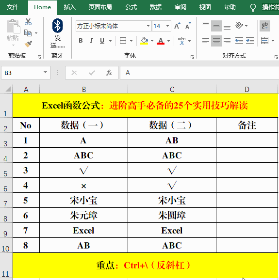高手必备的额15个Excel技巧解读！