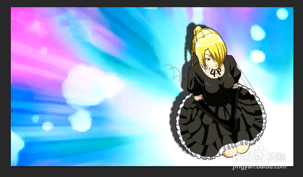 Photoshop如何制作投影效果