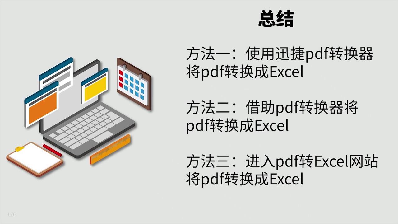 pdf怎么转换成Excel