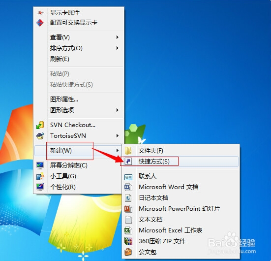 为网页创建快捷方式，双击直接打开