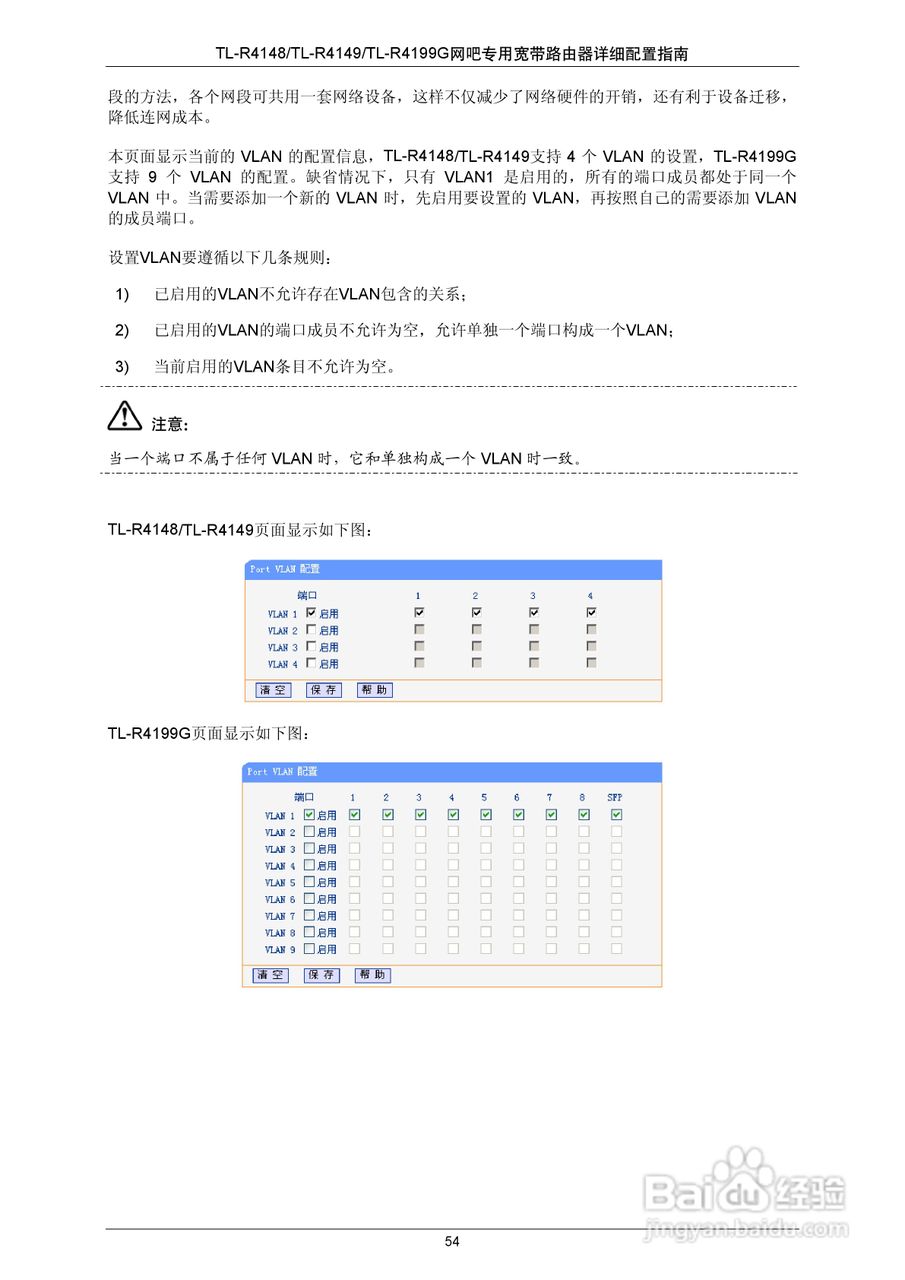 普联TP-LINK TL-R4149路由器使用说明书:[6]