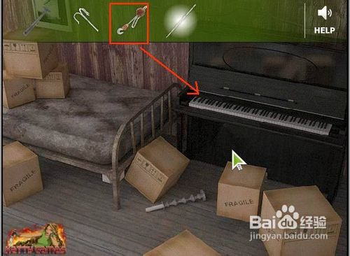 逃出老旧仓库攻略