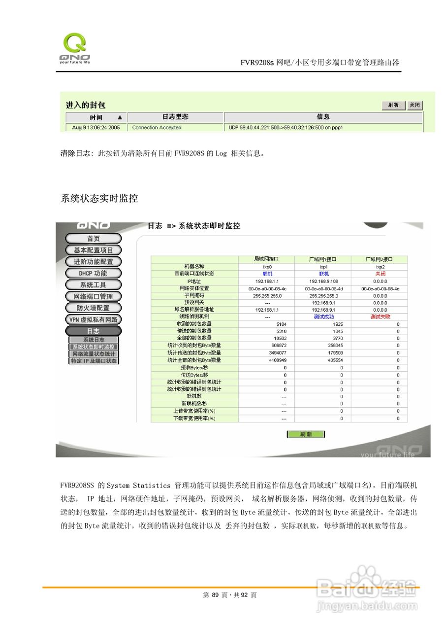 侠诺FVR9208s路由器使用说明书:[9]