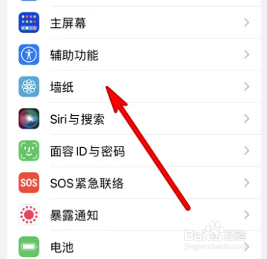 iphone如何设置墙纸