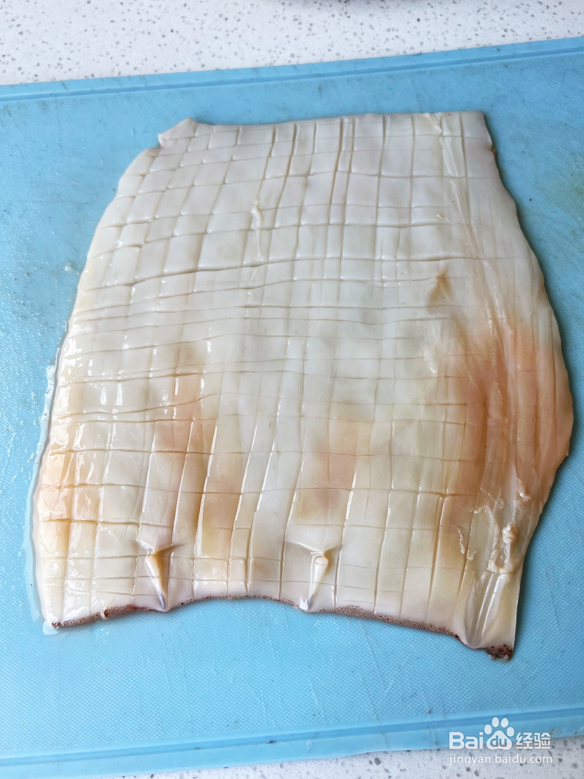 葱爆大鱿鱼美味又低卡的做法