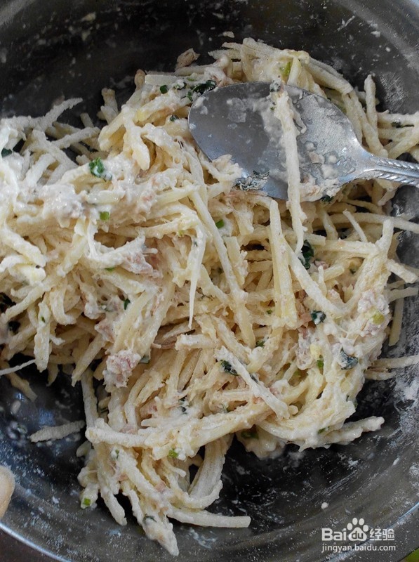 烙饼——土豆金丝饼