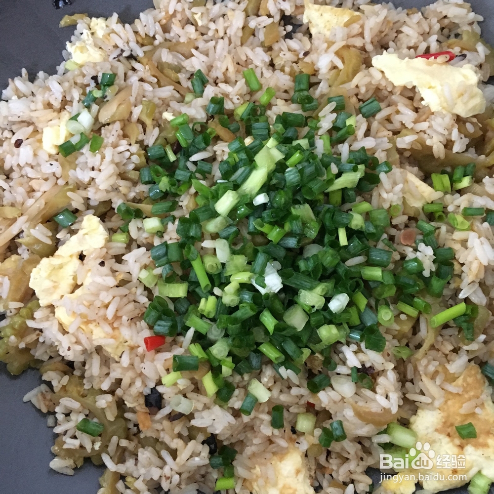 隔餐苦瓜怎么做炒饭？