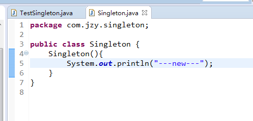 java单例饿汉和懒汉模式