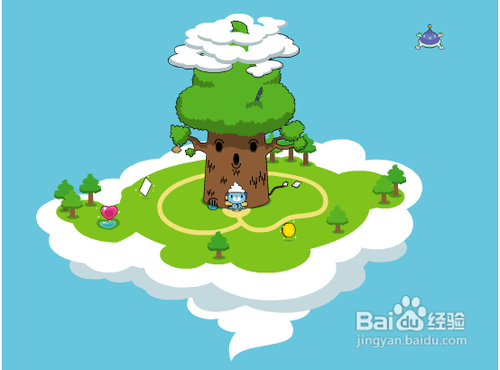生长球之空中小岛攻略