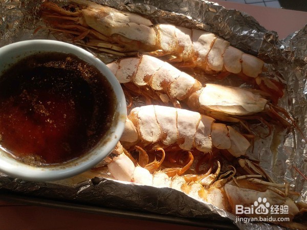 如何做出好吃美味可口的香烤阿根廷大虾