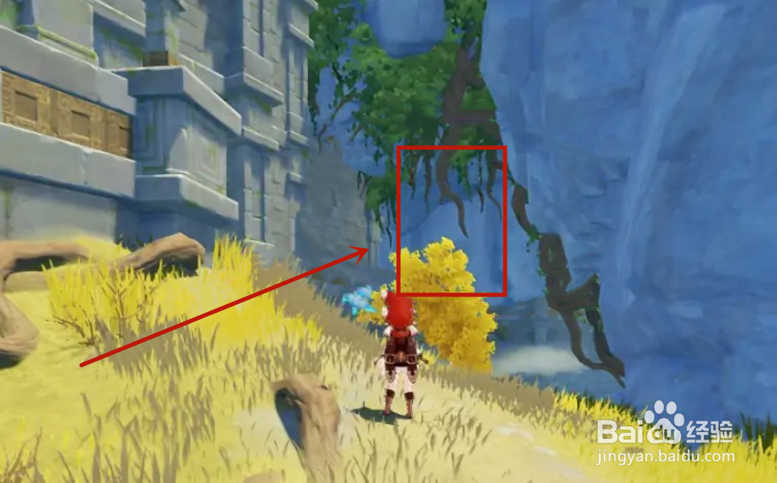 天遒谷的遗迹空洞