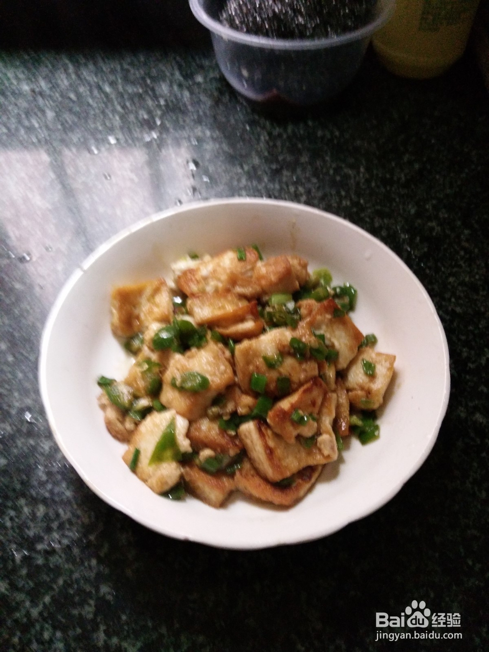 如何做青椒煎豆腐