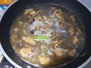 红烧三黄鸡的制作方法