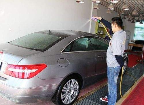 正确的洗车方法 百度经验