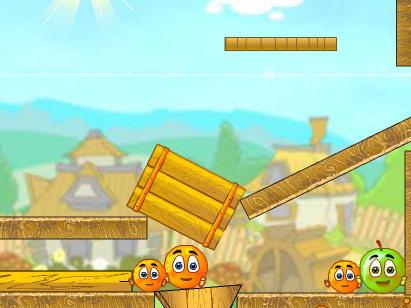 拯救橙子增强版3——55-57关卡攻略